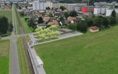 Nouvelle halte CFF à Collombey-le-Grand
